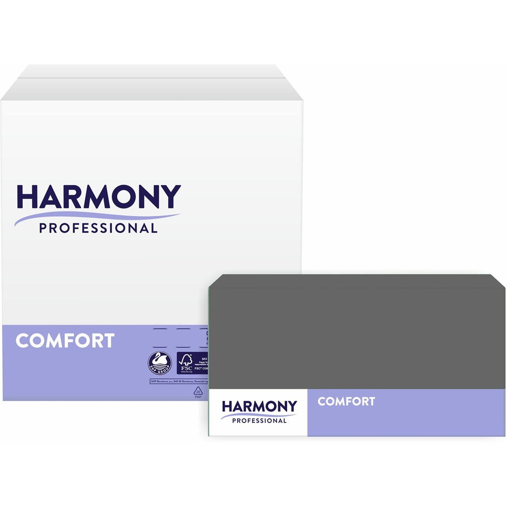 Servietten Harmony 3-lg dunkelgrau 40x40cm 1/4 Falzung